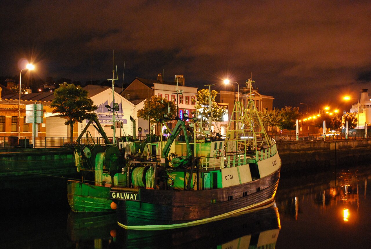 Non classées - Bateau à Galway